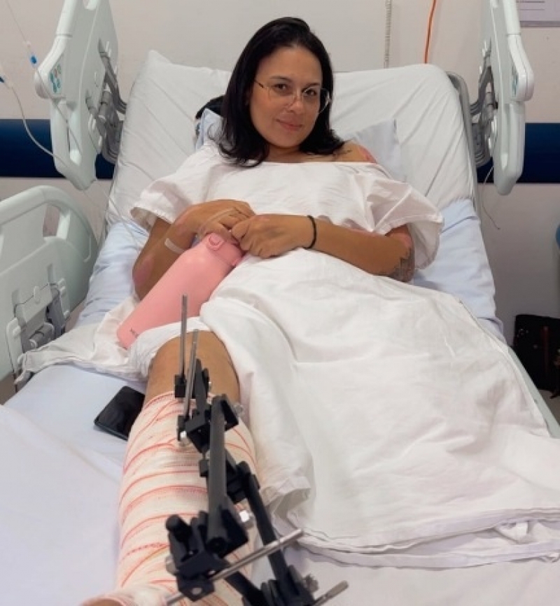 Motociclista que perdeu perna em acidente morre após quase dois meses internada