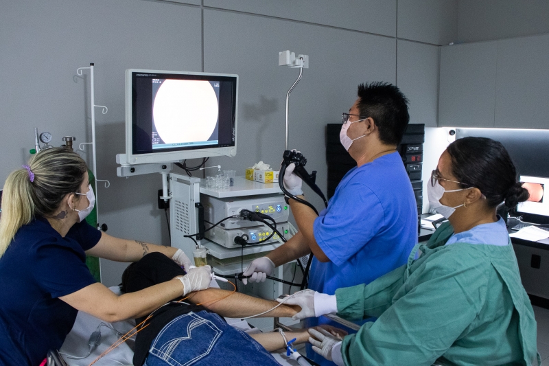 Secretaria de Saúde realiza 35 exames de endoscopia e colonoscopia em Guarantã do Norte.