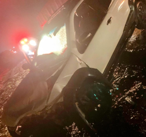 Colisão entre dois veículos deixa seis pessoas feridas na BR-163 em Guarantã do Norte