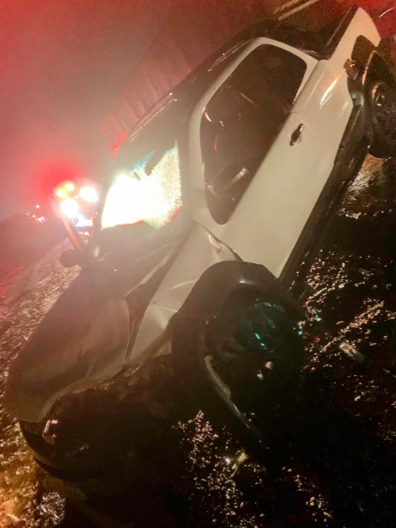 Colisão entre dois veículos deixa seis pessoas feridas na BR-163 em Guarantã do Norte