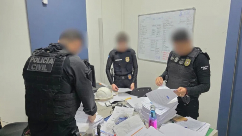 Operação investiga suspeita de fraude em obras de escolas estaduais em Guarantã do Norte