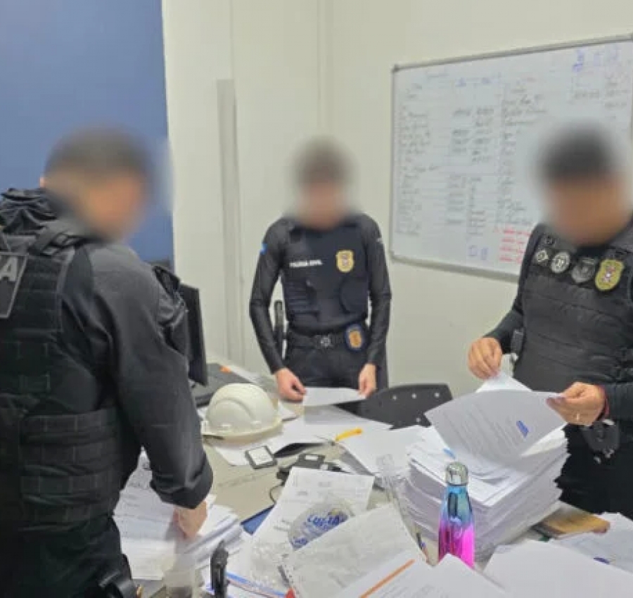 Operação investiga suspeita de fraude em obras de escolas estaduais em Guarantã do Norte