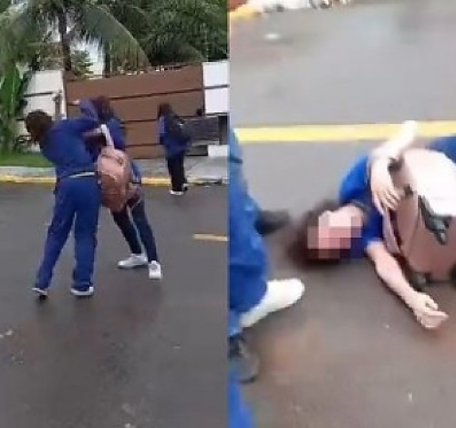 Adolescente tem cabeça batida contra asfalto, desmaia e é internada em MT