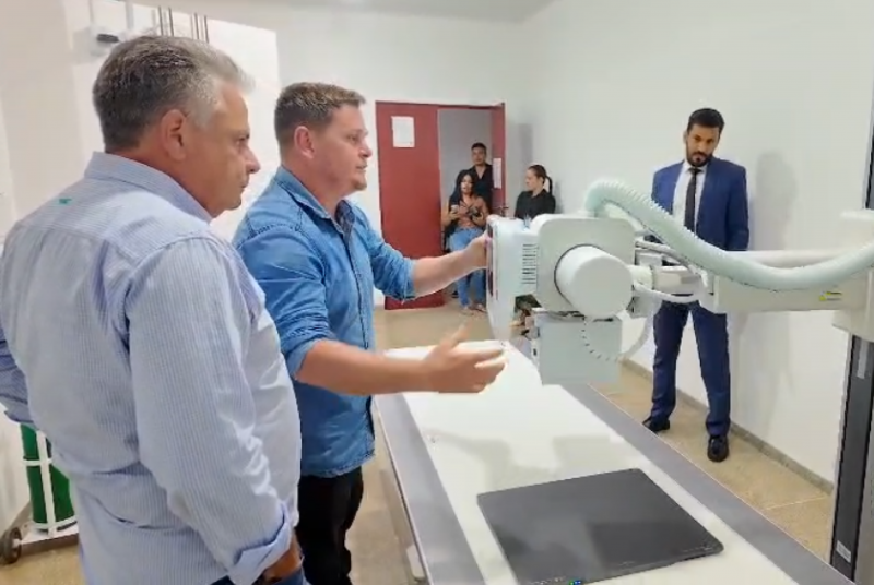 NOVO MUNDO GANHA RAIO-X MODERNO EM PARCERIA COM MINISTÉRIO PÚBLICO