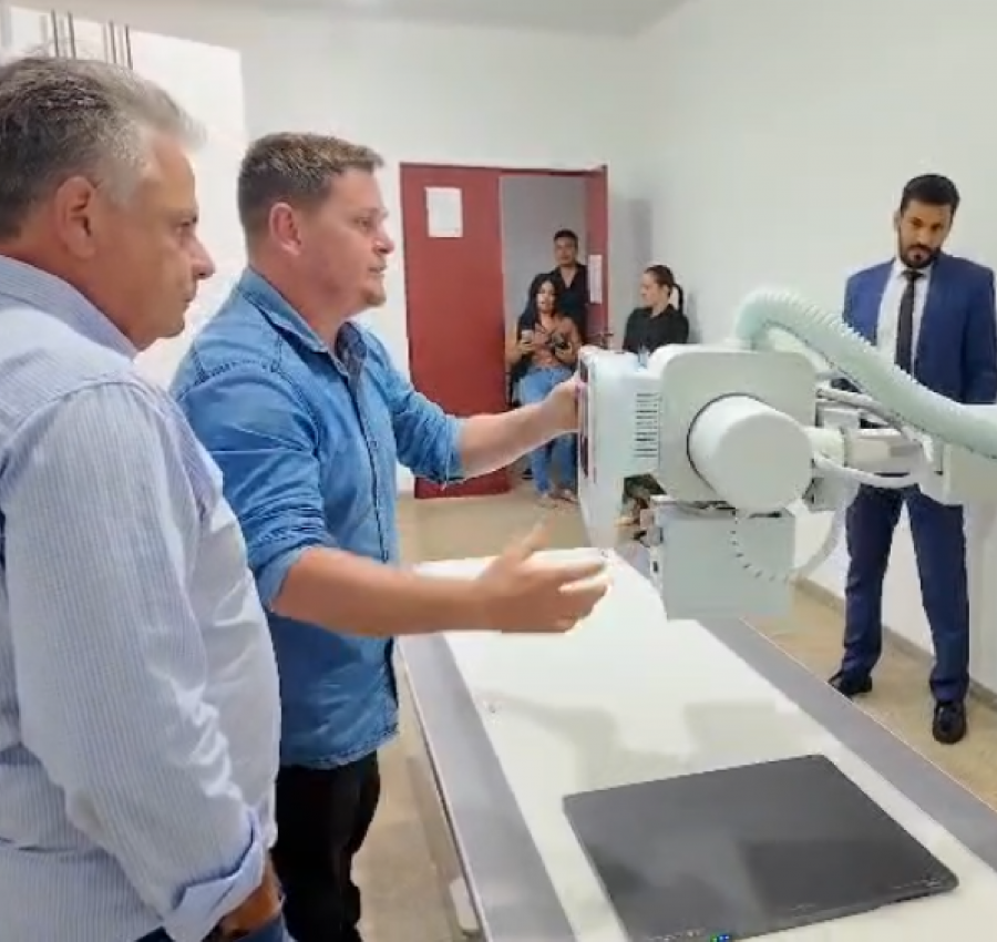 NOVO MUNDO GANHA RAIO-X MODERNO EM PARCERIA COM MINISTÉRIO PÚBLICO