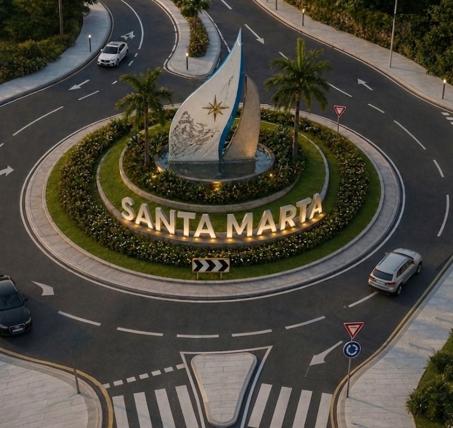 Bairro Santa Marta irá ganhar a rotatória mais bonita de Guarantã do Norte