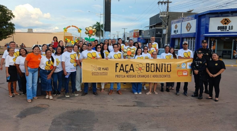 Pit Stop do Maio Laranja mobiliza comunidade em Peixoto de Azevedo