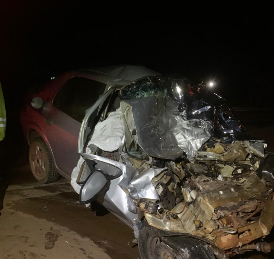 Colisão entre automóvel e carreta deixa dois mortos na BR-163 em Guarantã do Norte