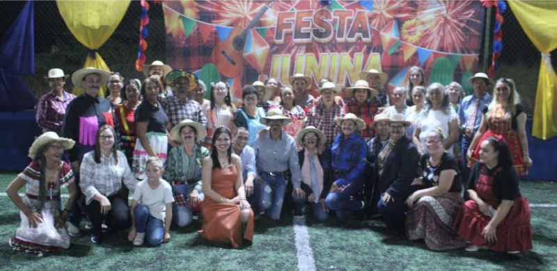 CULTURA E TRADIÇÃO: 5º Arraiá Cultural reforça compromisso do Governo Municipal com a cultura e destaca protagonismo das escolas em Nova Monte Verde.