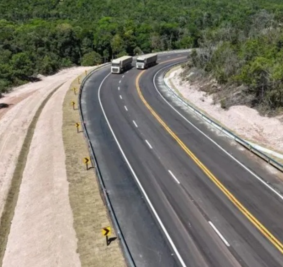 Curva considerada crítica da Serra do Cachimbo é eliminada após obra na BR-163