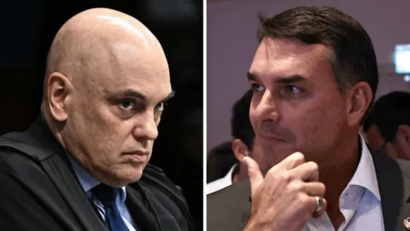 Moraes suspende visitas de Flavio a Jair Bolsonaro até as eleições